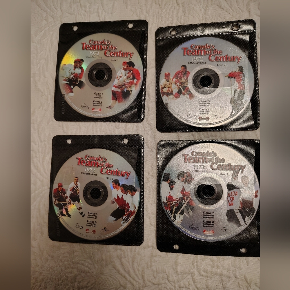 Canada's Team of the Century 1972 Canada Vs USSR  4 Disc DVD Set